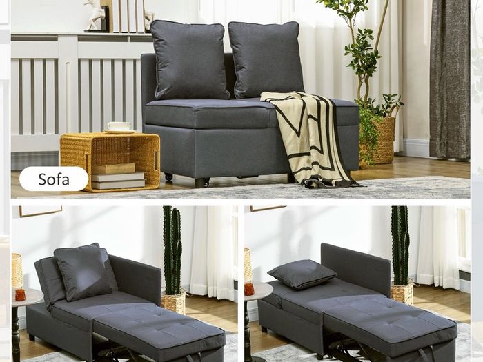 Convertible Single Sofa Bed