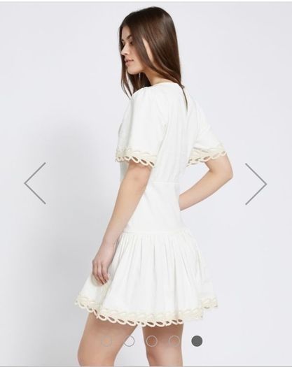 BNWT - Savida Maya Embroidered Dress UK 8