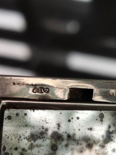 Sterling silver case