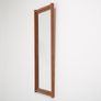 Vintage Swedish Profiled Teak Mirror, 1960s Image 2