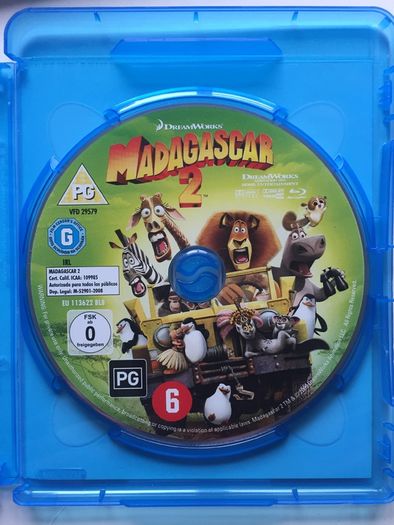Madagascar 2: Escape 2 Africa (Dreamworks) [2008] [Blu-ray Animated Movie]