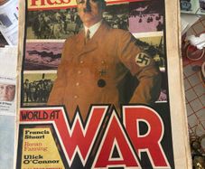 Irish Press World At War Supplement 1 September 1989  50th Anniversary WWII Special Vintage Newspaper Collectible