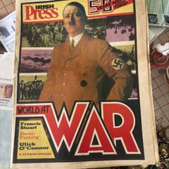 Irish Press World At War Supplement 1 September 1989  50th Anniversary WWII Special Vintage Newspaper Collectible