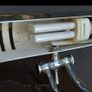 Rare chrome fully adjustable banker's lamp 1950s Image 5