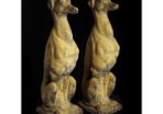 Small Sitting Greyhound EG007