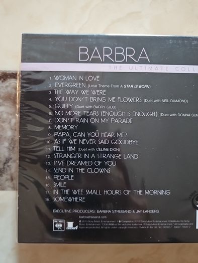 Barbra Streisand CD - The Ultimate Collection  NEW