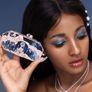 Flower Knows Moonlight Mermaid Collection Jewelry Eyeshadow Palette in 05 Moonlight Land Image 4