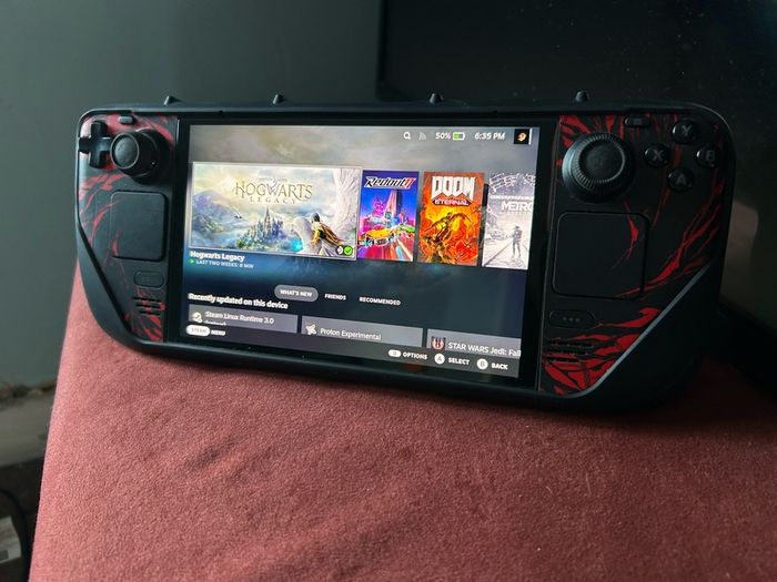 Mint steam deck, 1 Tb black oled