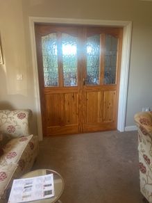 Double doors