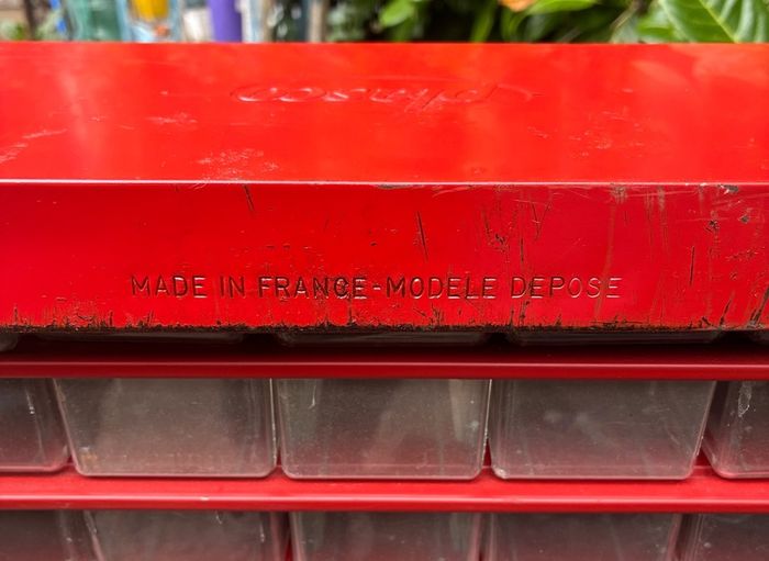 Vintage Plasco Metal Framed Storage Cabinet