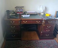 Solid Mahogany Writing Desk