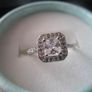 Halo Style Ring Image 6