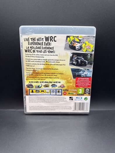 WRC FIA World Rally Championship 3 Ps3