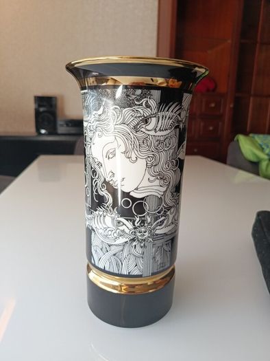 Vintage Endre Szasz Bauhaus large vase
