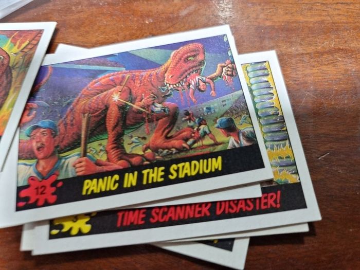 Topps Dinosaur Attack 8 Cards
