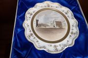 Trinity college Coalport plate