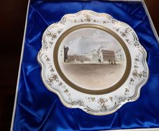 Trinity college Coalport plate