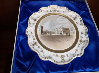 Trinity college Coalport plate