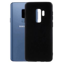 Black Soft Silicone Case for Samsung Galaxy S9 PLUS Shockproof Back Cover