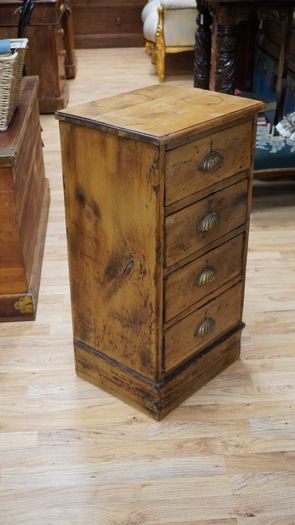 Antique Oak Mini Tallboy