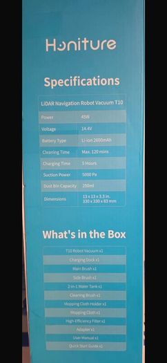 Honiture Robot Vacuum Cleaner