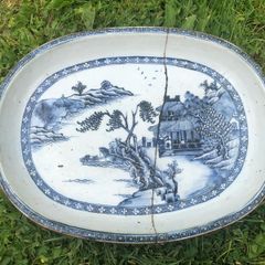 18th Century Antique Chinese Platter