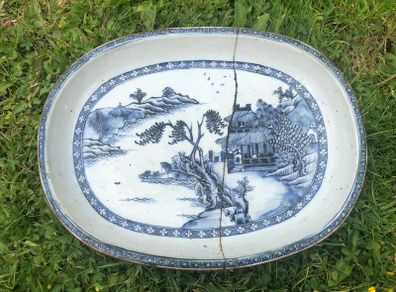 18th Century Antique Chinese Platter