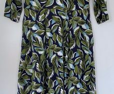 Seasalt Cornwall Green Wild Bouquet Midi Dress