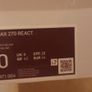 Nike Air max 270 react trainers  (NEW) Image 2
