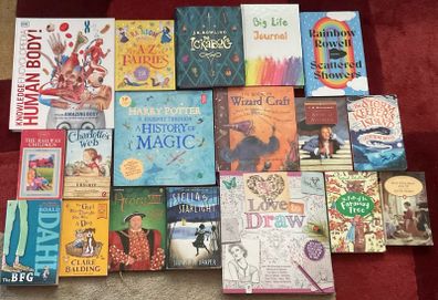 Collection of 18 books