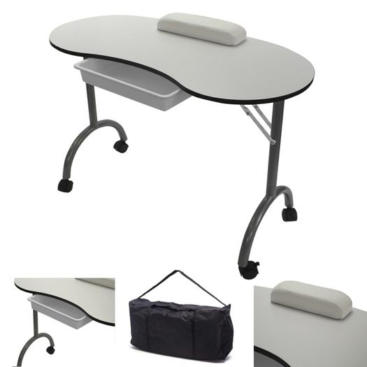 White and Black Beauty Nail/ Manicure Table