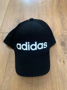 Adidas Black Baseball Cap Kids Size