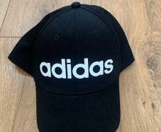 Adidas Black Baseball Cap Kids Size