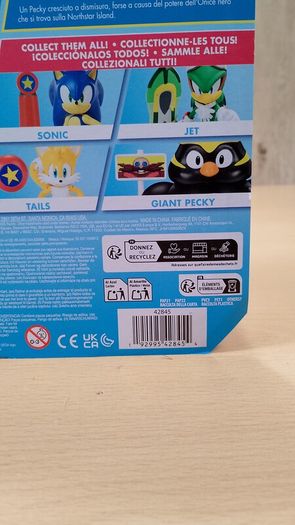 Sonic The Hedgehog Giant Pecky Toy