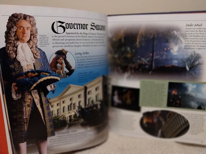 Pirates of the Caribbean, The Complete Visual Guide Hardcover Book & posters set