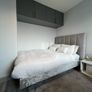 4ft6 (135cm) Double Silver Velvet Fabric Bed With USB Ports Image 8