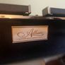 Black Satin Clutch bag Image 6