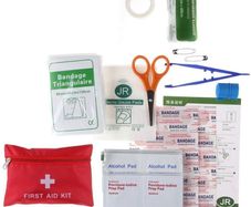 63 Pcs / Set First Aid Energency Kit Car Home Medical Bag Travel Outdoor Sports