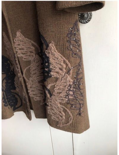 Aideen Bodkin Designed fitted wool ladies coat
