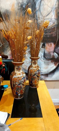 Pair of vintage  Chinese  Vases