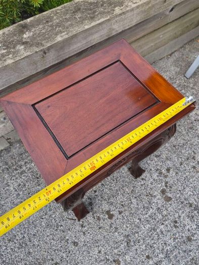 mahogany occasional table