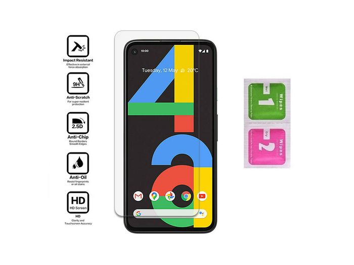For Google Pixel 4a Tempered Glass Premium Screen Protector Guard Film - FHT007GPT