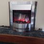 Electric Fire Inset Stainless steel Image 2
