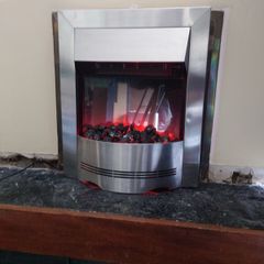 Electric Fire Insert Stainless steel