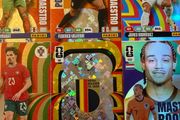 Premium Panini Adrenalyn XL Football Cards Selection 6 Shiny Inserts