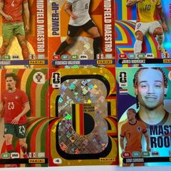 Premium Panini Adrenalyn XL Football Cards Selection 6 Shiny Inserts