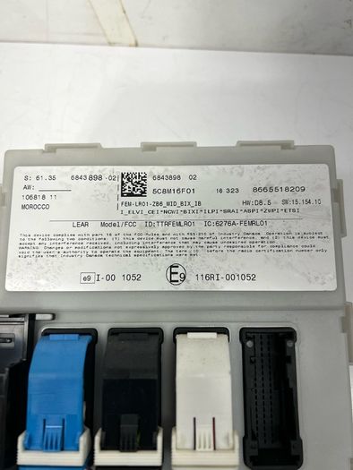 BMW F20 F30 F31 F32 F36 4 Series Body Control Module Unit FEM ECU LR01 684389802 a2l4b41s