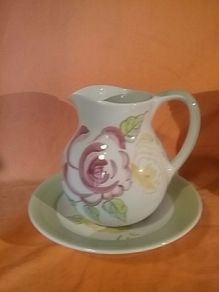 Royal Albert "Rose Garden" Bowl & Pitcher