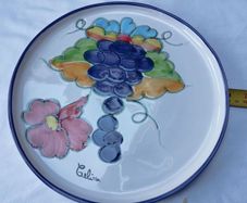 Vintage "Himark" Ceramic Cheese Platter