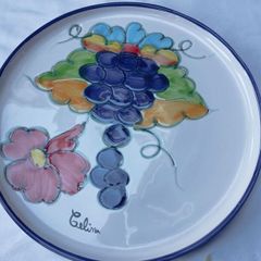 Vintage "Himark" Ceramic Cheese Platter